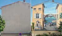 საოცარი სთრით-არტი - ფრანგი მხატვარი მოსაწყენ კედლებს ფერად-ფერადი ნახატებით ალამაზებს