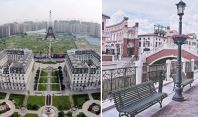 არქიტექტურული კლონები: ჩინეთში რიგი ცნობილი ქალაქების ზუსტი ასლები გაჩნდა