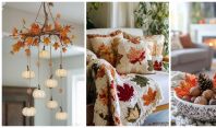 საშემოდგომო დეკორი სახლში - იდეები, რომელთა განხორციელებაც ინტერიერს გაგილამაზებთ