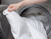 როგორ გავრეცხოთ საბანი, რომელიც სარეცხის მანქანაში არ ეტევა