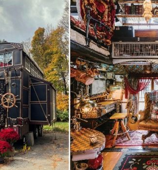 ვიქტორიანული ეპოქის მიხედვით აშენებული პატარა, საიდუმლოებებით მოცული სახლი